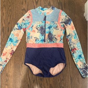 Athleta Long Sleeve One Piece Swimsuit